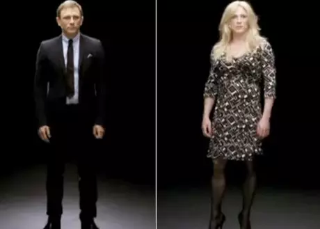 Дэниел Крейг переоделся в женщину