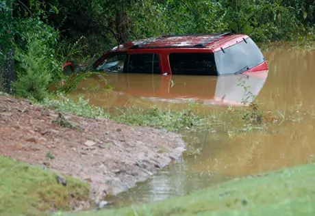 Проливные дожди вызвали наводнение в Бельгии