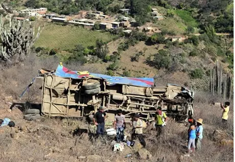 В Гондурасе пикап с детьми сорвался в ущелье