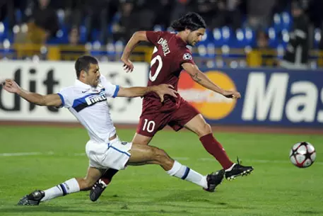 "Рубин" сыграл вничью с "Интером" в Лиге чемпионов