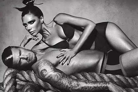 Супруги Бекхэм снялись в рекламе Emporio Armani 