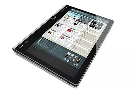 Первый в мире планшет с гибридным экраном появится в январе 2011 года