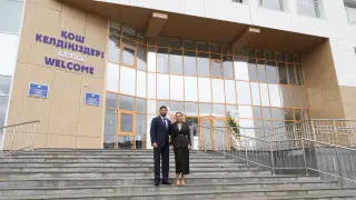 БФ “Саби“ Асель Тасмагамбетовой и Кенеса Ракишева подарил школу одаренным детям в Астане