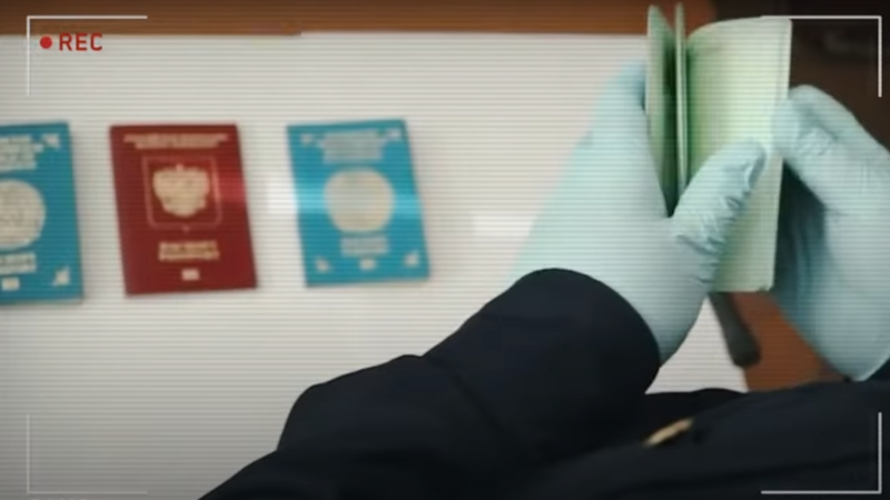 Стоп-кадр из видео МВД РК о торговле людьми