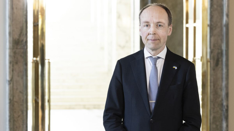 Спикер парламента Финляндии Юсси Халла-ахо. Фото: Hanne Salonen / Eduskunta