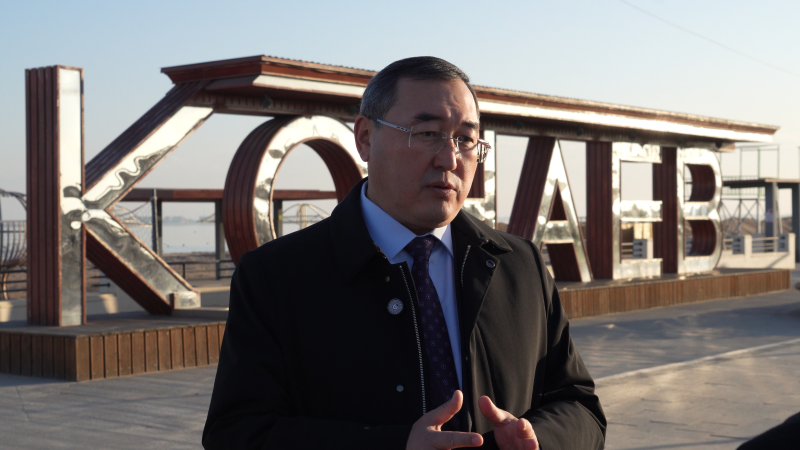  Аким Алматинской области Мурат Султангазиев. Фото: © Tengrinews.kz / Юрий Съедин