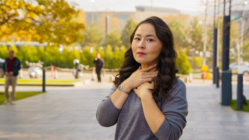 Асель Аульбекова.  Фото ©️ Tengrinews.kz / Болат Айтмолда