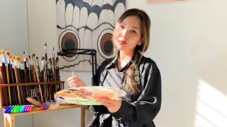 Казахстан маслом. Зачем художница из Алматы пишет в США картины в национальном стиле