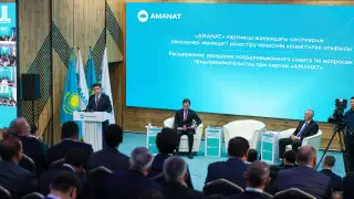 Партия Amanat объединила под своим крылом крупнейшие бизнес-ассоциации