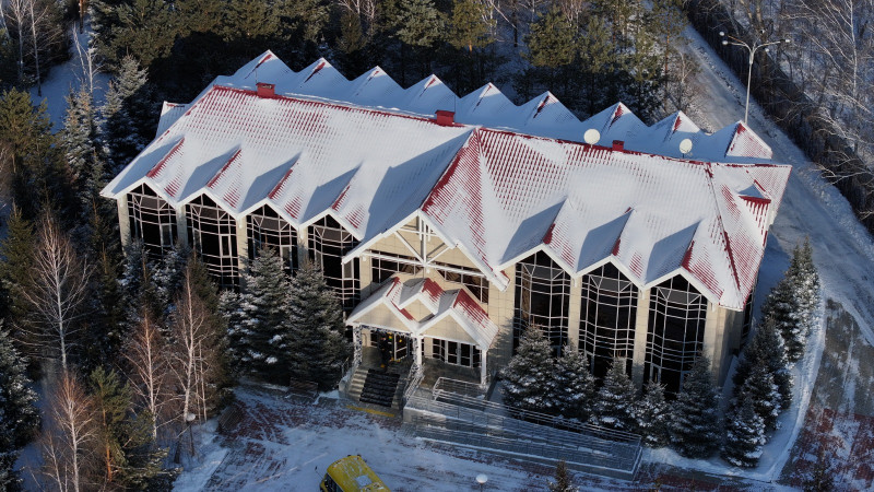 Главный корпус бывшей президентской резиденции. Фото: акимат Костанайской области