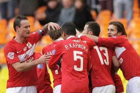 "Спартак" разгромил "Ростов" в Москве