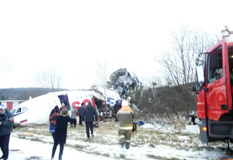 Причиной аварии Ту-154 могло стать замыкание электропроводки