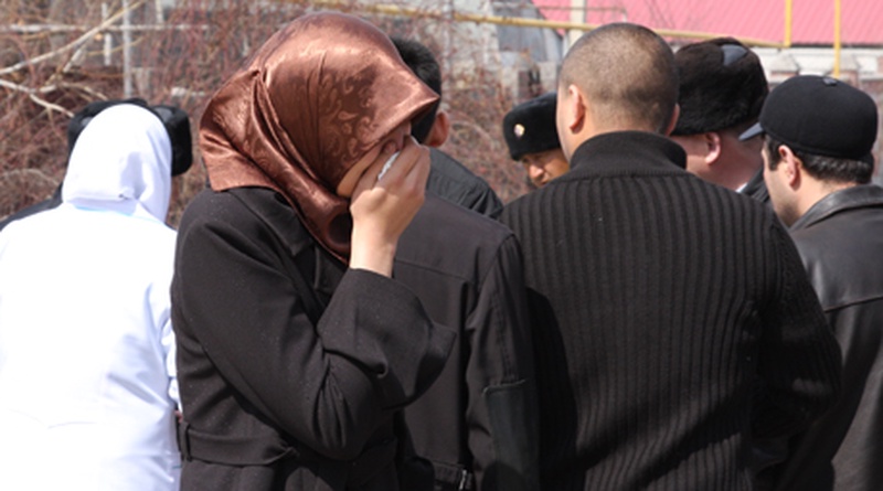 Родственники погибшего. Фото Айжан Тугельбаева©