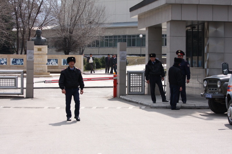 КПП киностудии "Казахфильм". Фото Владимир Дмитриев©