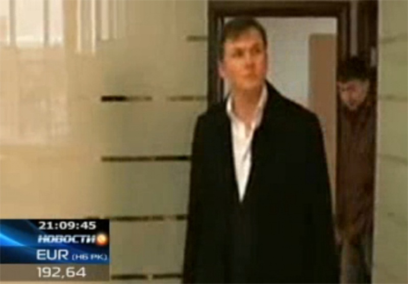 Константин Гудаускас. Кадр телеканала КТК