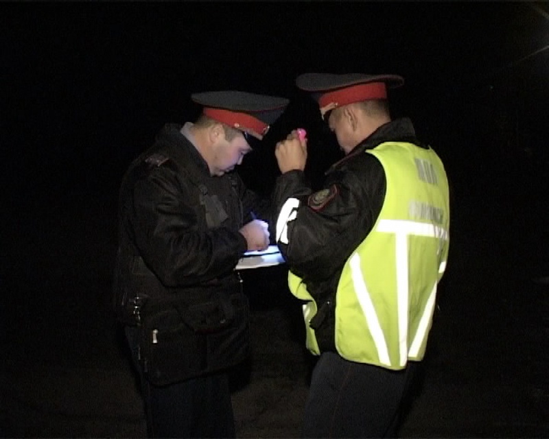 Cоставление протокола. Фото Tengrinews©