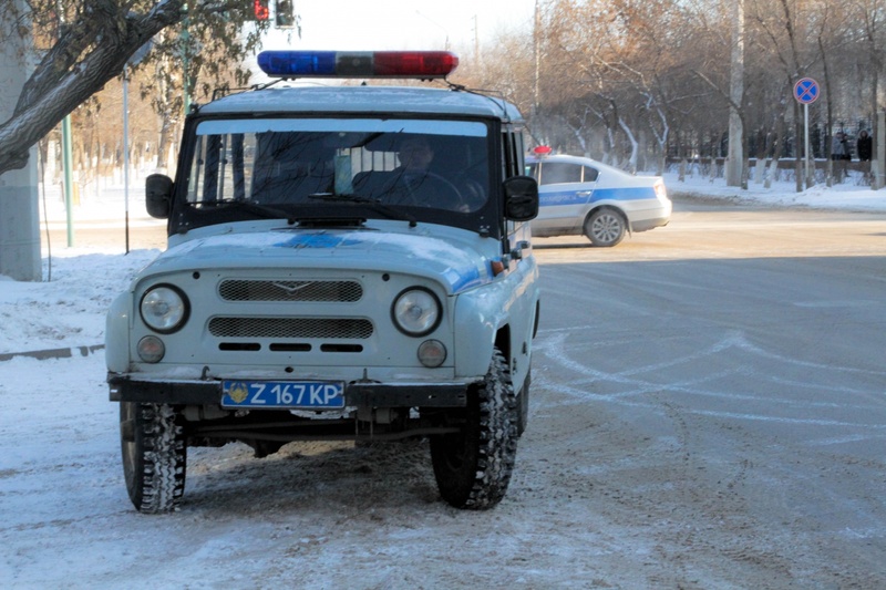 Патрульная машина полиции. Фото Даниал Окасов©