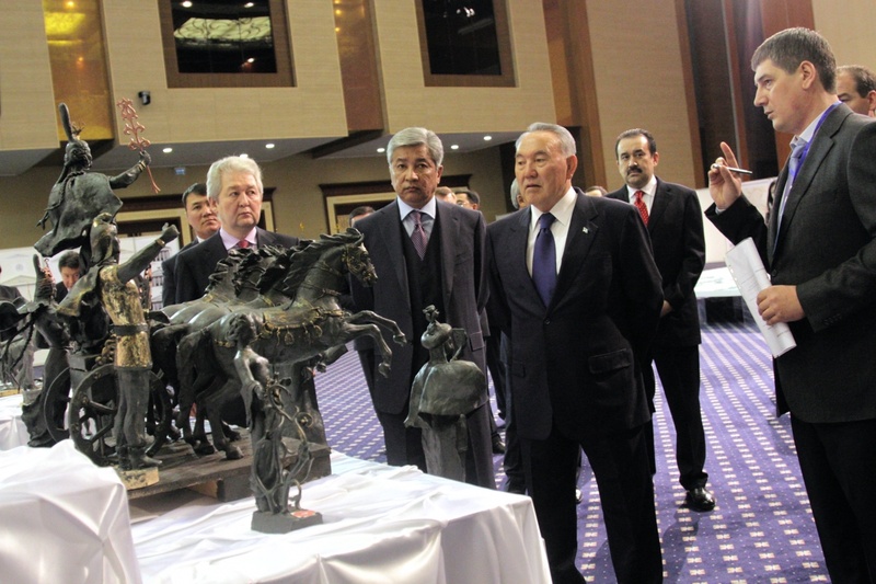 Президент Казахстана Нурсултан Назарбаев. Фото Даниал Окасов©