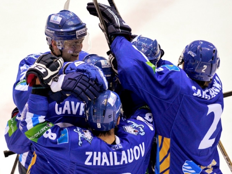 Хоккеисты "Барыса". Фото с официального сайта команды.  