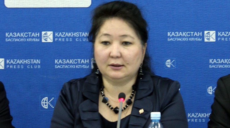 Президент РОО "Национальная медицинская Ассоциация" Айжан Садыкова. Фото ©tengrinews.kz