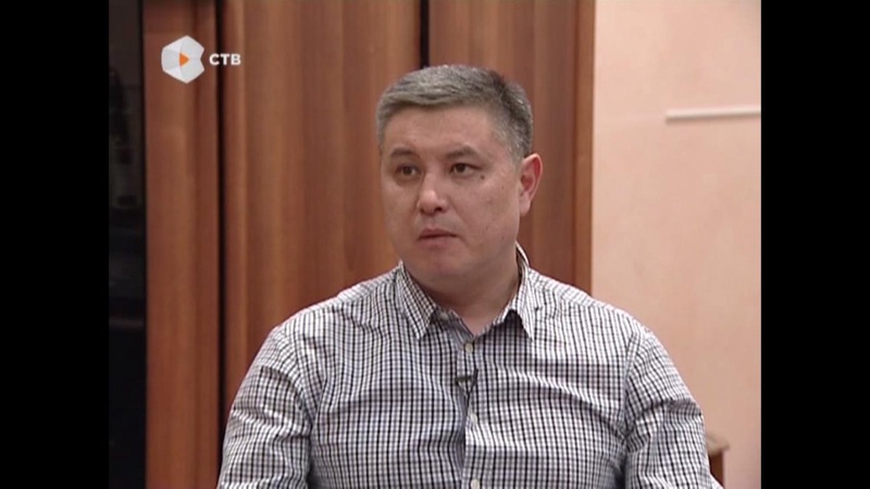 Мурат Кадырбаев. Кадр телеканала СТВ