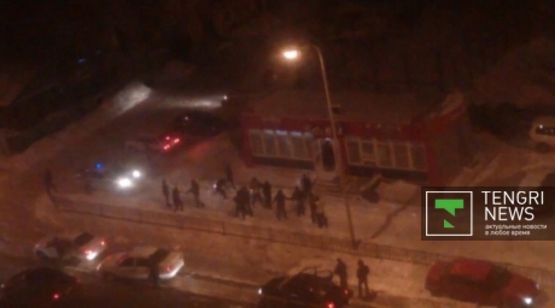 Кадр видео очевидца. ©tengrinews.kz