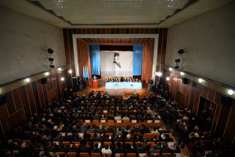 Национальный съезд крымских татар в Бахчисарае 29 марта 2014 года. Фото ©РИА Новости