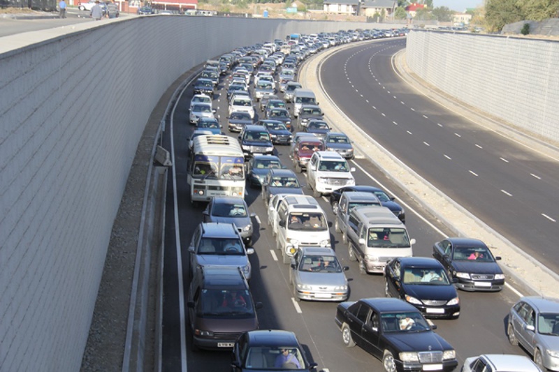 Пробки Алматы © photos.id.kcdn.kz