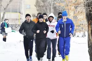 В рамках подготовки к "Алматы-марафону" пройдет зимний забег