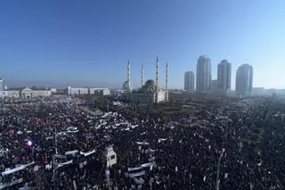 В Грозном против карикатур на пророка выступили более миллиона мусульман