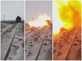 Видео взрыва шлака прокомментировали на Аксуском заводе ферросплавов