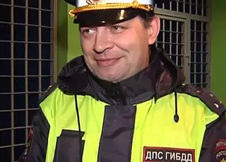 Полиция задержала "гаишника с Луны" в Москве