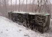 Крупное ДТП с автобусом произошло в Жамбылской области