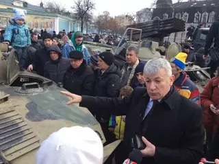 Трофейную российскую технику из Донбасса показали в Киеве