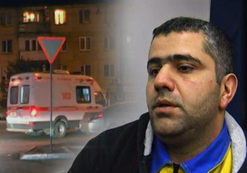 Фельдшер "скорой помощи" Исраил Омаров. Коллаж ©Tengrinews.kz