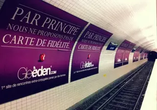 Реклама сайта знакомств для замужних женщин взбудоражила Францию