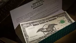 Купюра в миллион долларов изъята в Турции