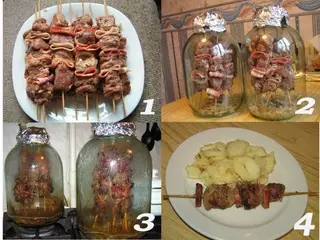 Как приготовить шашлык без углей и мангала