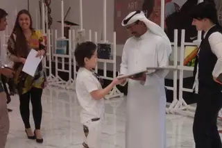 Мальчик из Хромтау покорил шейха Дубаи