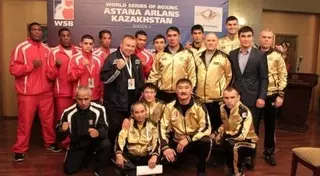 Боксеры "Астана Арланс" досрочно победили "Американских нокаутеров"