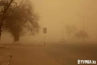 Пыльная буря привела к задержке авиарейсов в Актау