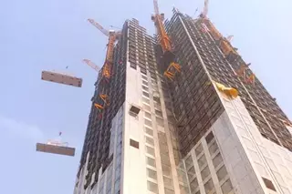 Как китайцы построили 57-этажный небоскреб за 19 дней