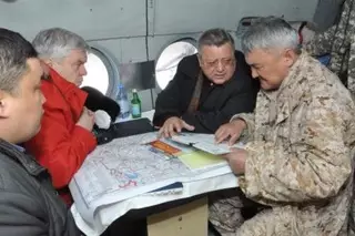 Кулагин и Божко слетали "на разведку"