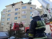 Кровля элитного дома частично обрушилась в Астане