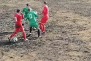 Матч первой лиги РК в Экибастузе прошел на поле с опилками вместо травы