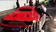 Lamborghini и Ferrari разбились в ДТП в Китае