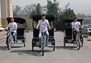 Велотакси начало курсировать в Алматы