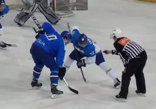 Сборная Казахстана по хоккею обыграла Италию в товарищеском матче