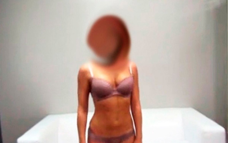 Кадр из ролика с участием учительницы