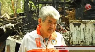 Мэлс Елеусизов просит помочь отстроить сгоревшую штаб-квартиру